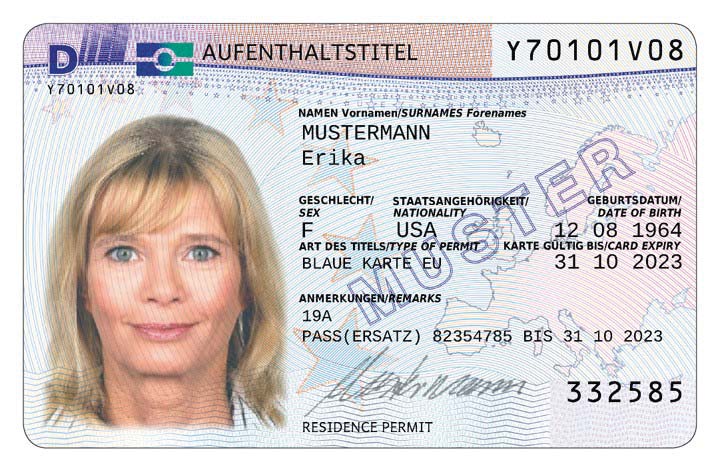 blue card europe