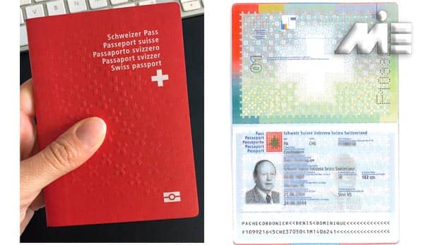 عکس پاسپورت سوئیس