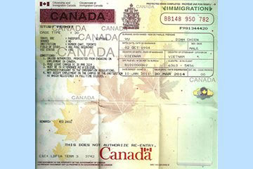 اخذ مجوز تحصیلی کانادا